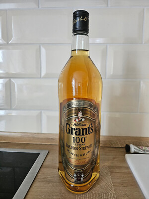 William Grant's Superior Strength 100 50%  1 Liter Rar selten Whiskey Scotch
