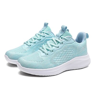 スニーカー CHURCHS Women Sneakers EEG077FG000009CA F0ABM Blue Women Sneaker Running Shoes Lace Up Breathable Sports Shoes