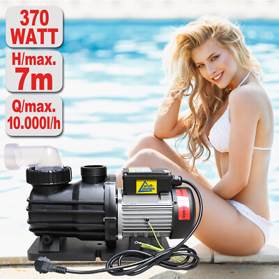 SCHWIMMBAD PUMPE FILTERPUMPE UMWÄLZPUMPE POOL PUMP SWIMMINGPOOL FILTER PUMPE