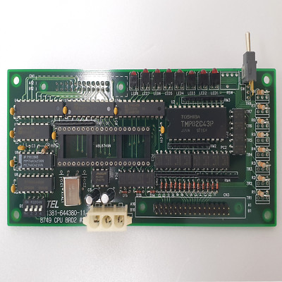 [Used] TEL Tokyo Electron Limted 8749 CPU BOARD With ToshibaChips ...