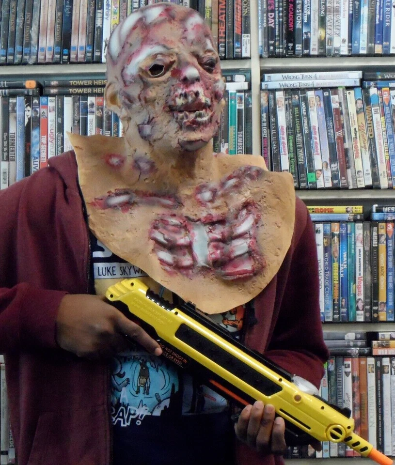 Freddy Krueger ~ Halloween Latex Mask Nightmare on Elm Street Scary Monster - Image 3 of 3