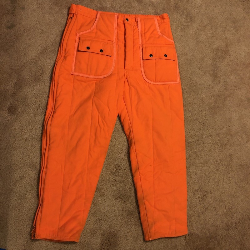 Men’s 40x28 Chiller Killer by Saftbak Blaze Orange Hunting Parka Pants