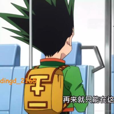 HUNTERxHUNTER GON·FREECSS Oxford Backpack Anime Cosplay Shoulders