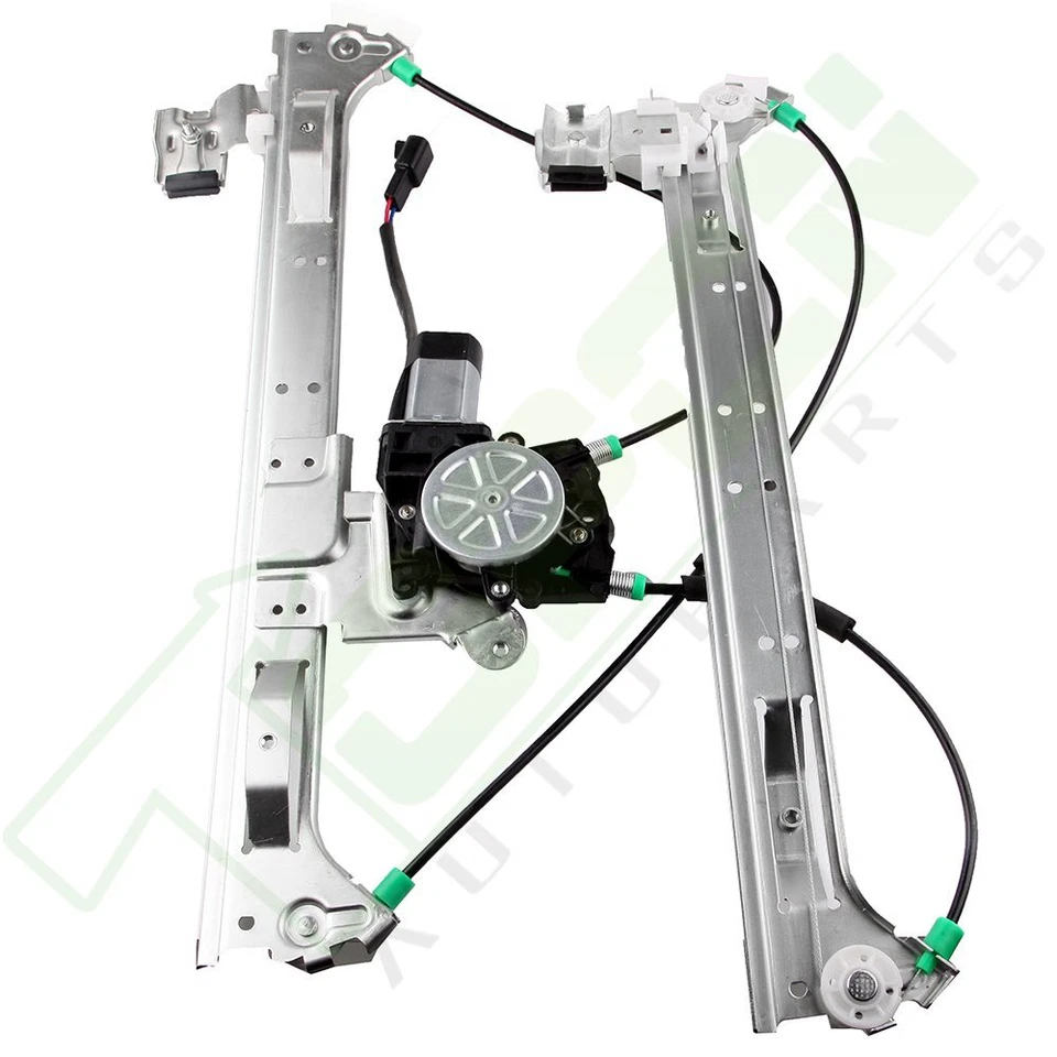 Se adapta a GMC Envoy 2002-2009 regulador de ventana eléctrica con motor delantero izquierdo derecho Foto 2 de 4
