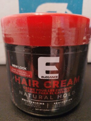 Elegance Hair Cream Natural Hold 8.45oz