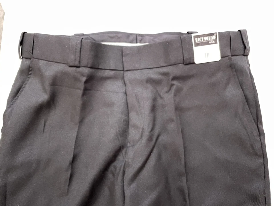 Pantalones Tact Squad 7002 EMS/EMT/Fire negros talla 14 dobladillo crudo nuevos con etiquetas Foto 3 de 4