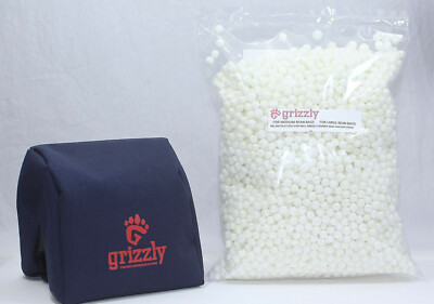Grizzly Camera Bean Bag MEDIUM-BLUE and MEDIUM POLY Bead Fill, Photography