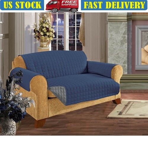 Pet Friendly Sofa Slipcover Furniture Protector Great Kids Spills Dirt Fur New