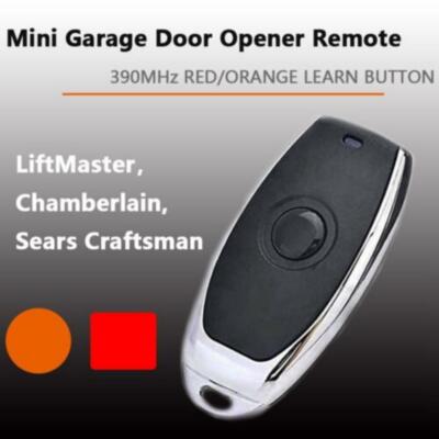 1/2x For Craftsman Garage Door Opener Remote HBW1255 139.53680 390MHz Red Orange