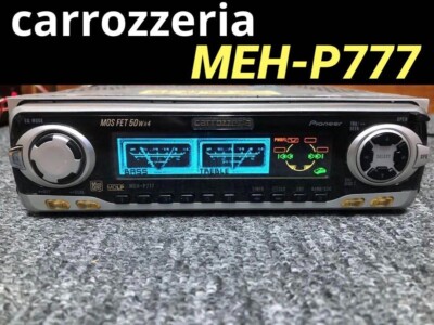 carrozzeria DEH-P777 MD-P100II 6枚MD 希少 超希少】カロッツェリアMEH-P777 MDチューナー
