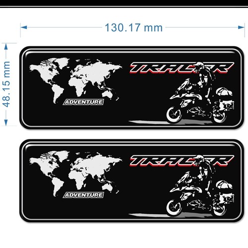 Yamaha MT09 MT 09 Tracer 900 GT MT-09 Motorcycle Fuel Tank Sticker Kit - Picture 37 of 48