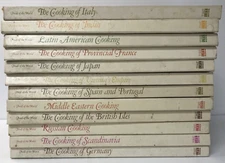 12 TIME LIFE FOODS OF THE WORLD  HC  1968  TIME, INC.