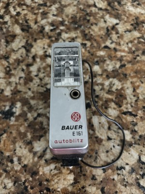 Bauer E 161 Autoblitz Electronic Flash Universal 35mm SLR film cameras ...