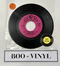 Valerie Peters - I Ain't Your Mother, Baby 7” Funk / Soul / Northern Vinyl EX
