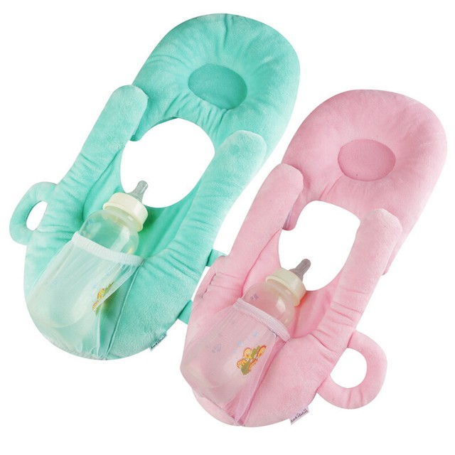 baby bottle holder pillow