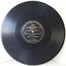 GARDE REPUBLICAINE BAND 1905 Black G&T 30438 Polka des Anglais 78 RPM