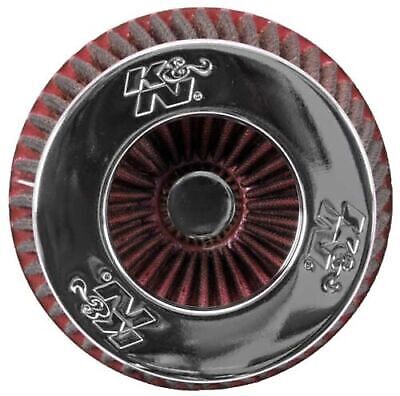 K&N 3" to 4" Round Tapered Universal Air Intake Cone Filter Chrome Car/Truck/SUV - Picture 6 of 7