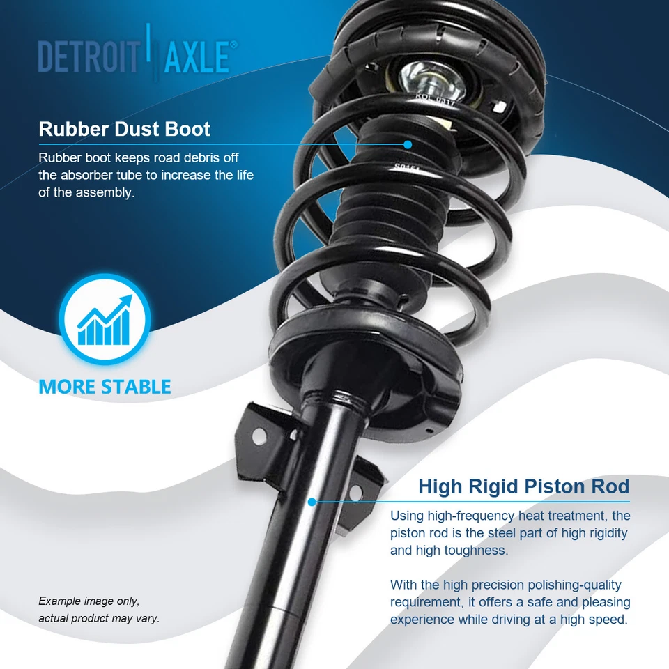 Front Struts Coil Spring Rear Shock Absorbers for 1995 - 2003 Ford Windstar - Изображение 4 из 4