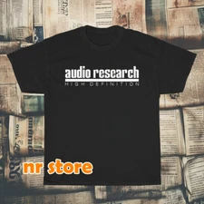 New Audio Research High Definition Logo Unisex T-Shirt Funny Size S to 5XL
