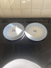 Denby Modus Topaz Blue Tea Plates X2.Brand New.First Quality.
