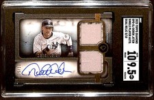 2023 Topps Diamond Dual Relic Auto 5/10 Derek Jeter SGC 9.5 BG6