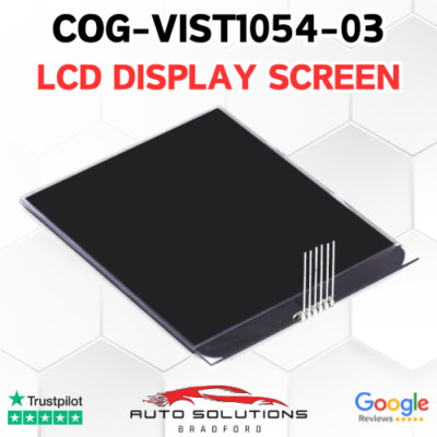 COG-VIST1054-03 LCD SCREEN DISPLAY RENAULT CLIO CAPTUR TRAFIC INSTRUMENT CLUSTER
