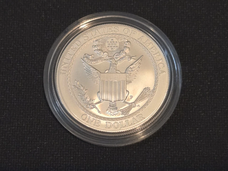 2008 Bald Eagle Silver Dollar  - Image 3 of 4