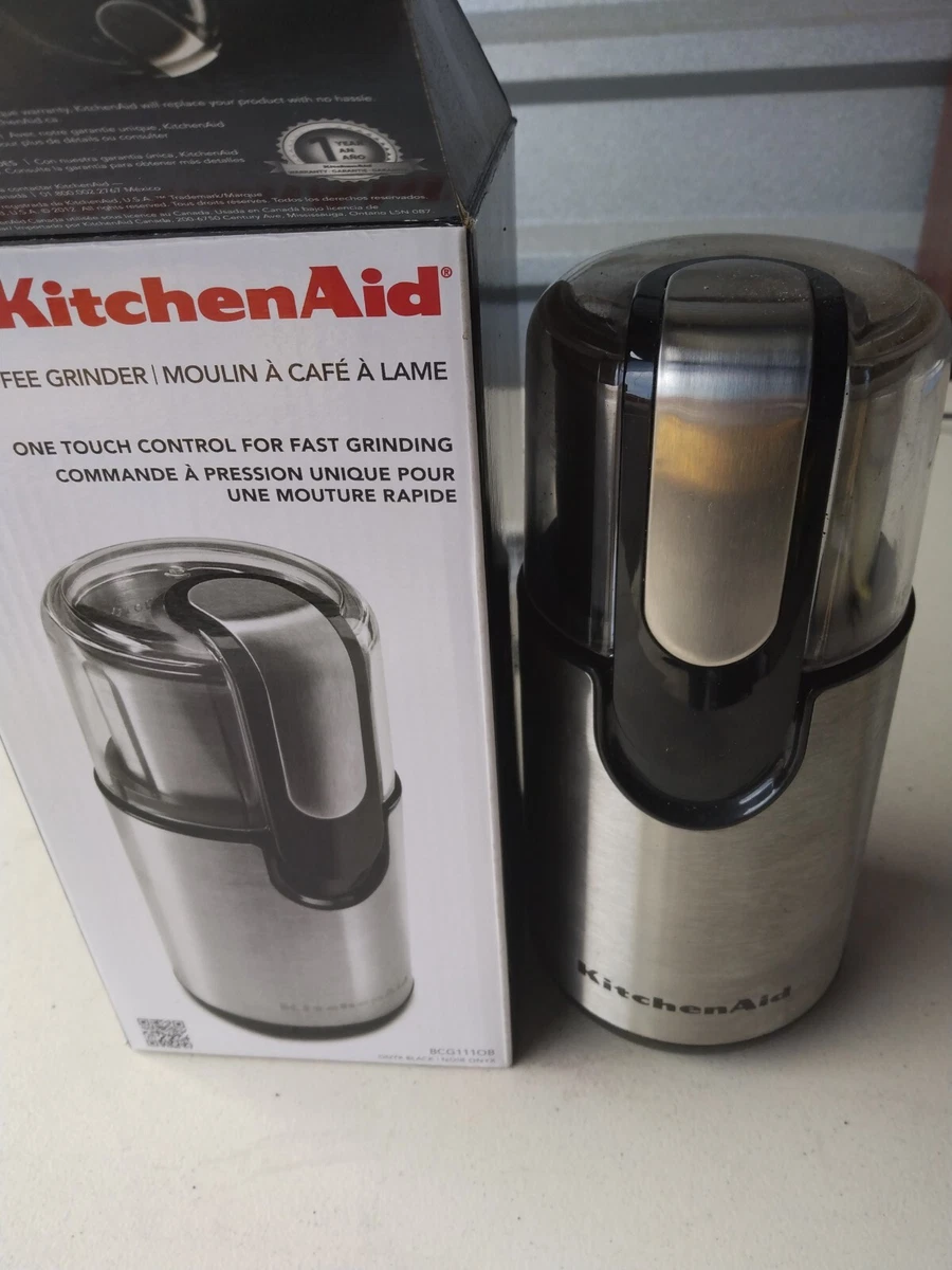 KitchenAid Blade Coffee Grinder - Onyx Black