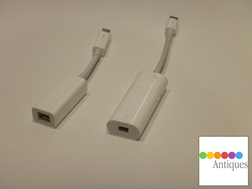 Apple Thunderbolt 2 to FireWire 800 Cable with Thunderbolt 3 USB-C Adapter