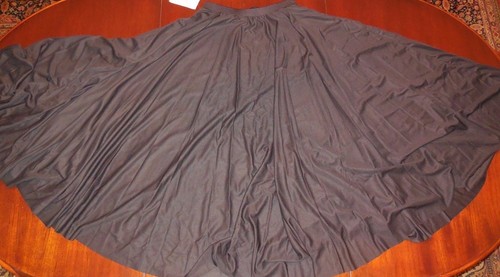 Praise Skirt FloorLength Black Full Circle Liturgical Praisewear ch/ladies - Picture 2 of 8