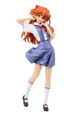 Asuka Figur Neon Genesis Evangelion XStellar PVC Statue Uniform Anime neu 21 cm