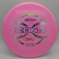 Discraft ESP FLX Zone Pink/Silver Logo Holo 173-174g 4/3/0/3