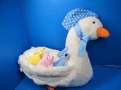 North American Bear Nursery Verse Mother Goose Rhymes Activity Toy Plush 14''