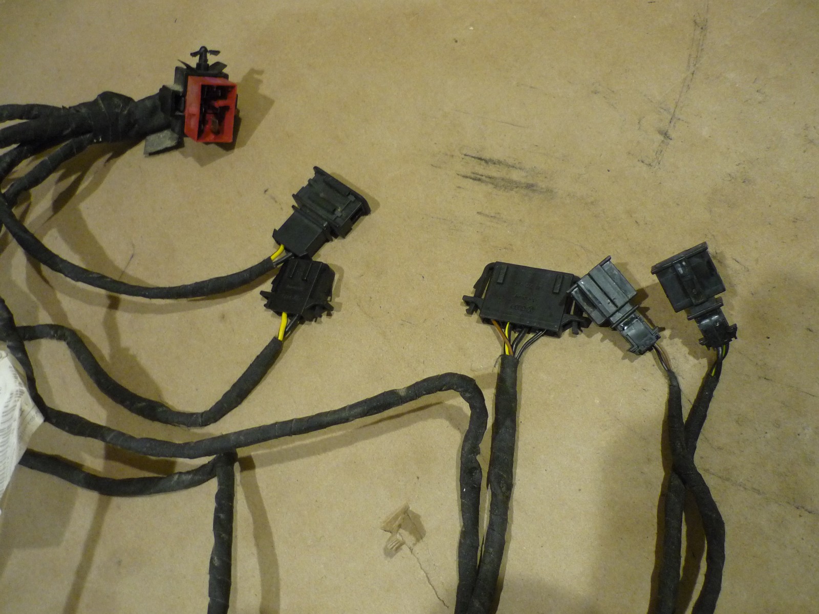 Lamborghini Gallardo Right Seat wiring harness P/N 400971384B