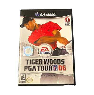 Juego de golf Tiger Woods PGA Tour 06 Nintendo GameCube con estuche sin probar - Imagen 1 de 4
