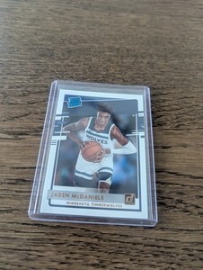 2020-21 Panini Donruss - Rated Rookies Jaden McDaniels #239 (RC)