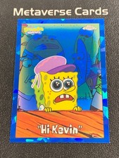 2025 Topps Chrome Sapphire SpongeBob #81 