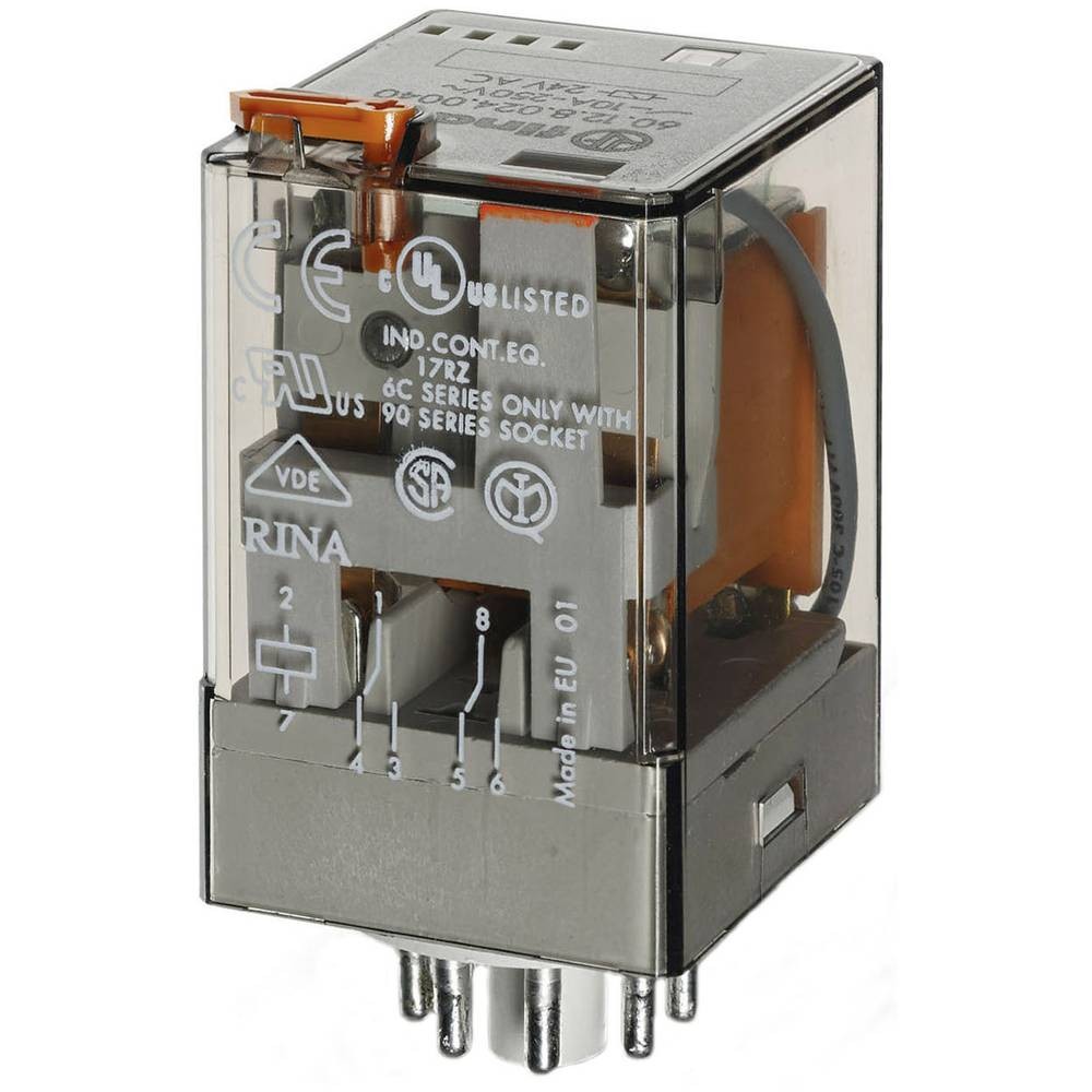 Finder Relais 24V AC 10A résout les micro-coupures de vos circuits RT 60.12