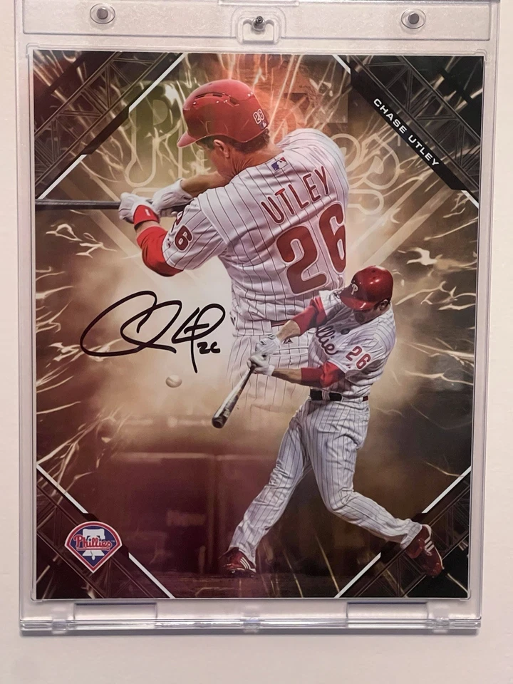 CHASE UTLEY 2025 Fanatics Under Wraps Emanate autograph GOLD Phillies SSP #d/50 - Image 2 of 4