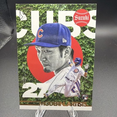 2022 Topps Gallery SEIYA SUZUKI RC #MA-21 Modern Artists Chicago Cubs