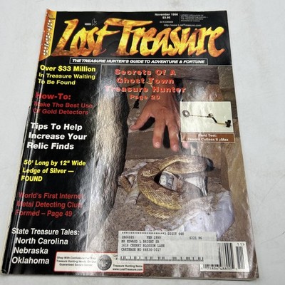 Lost Treasure Magazine November, 1998