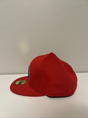 New Era 59FIFTY Montreal Expos Batting Practice Red Mesh Fitted