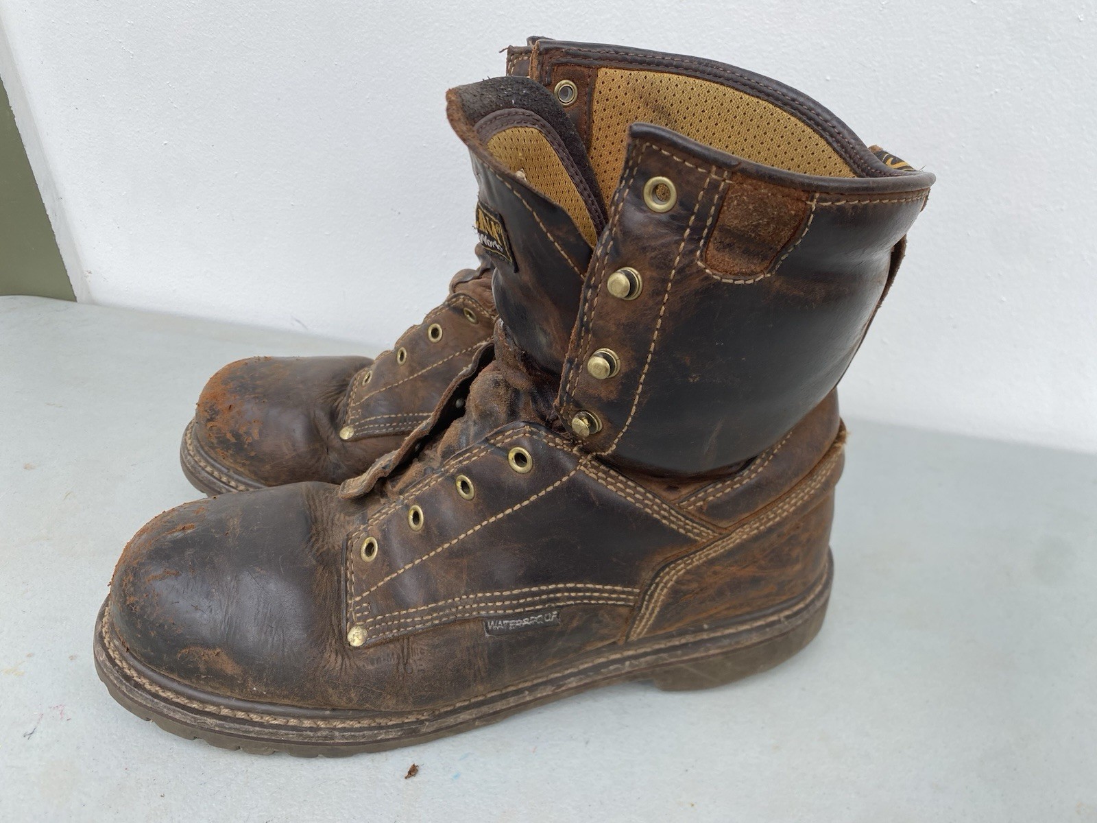 Carolina Work Boots Sz 10.5 D Mens Composite Steel Toe Waterproof Leather CA8528