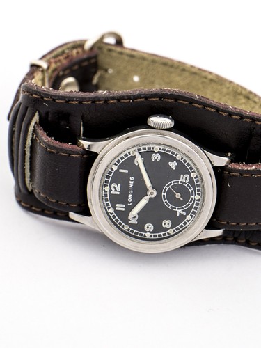 Longines Herrenarmbanduhr, British Military - Bild 2 von 8