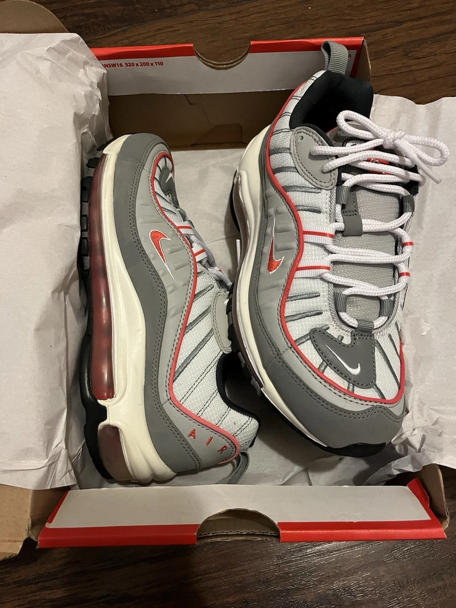 Las mejores ofertas en Nike Air Max 98 Particle Grey Red | eBay