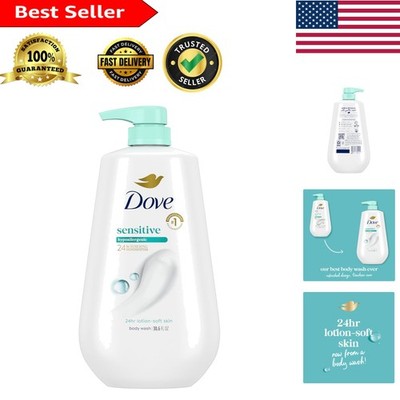Soothing Sensitive Skin Body Wash - 30.6 oz Creamy Moisturizer,  Formula