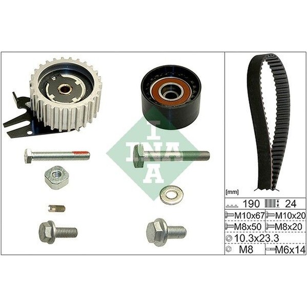 Schaeffler INA 530 0624 10 Zahnriemensatz-image