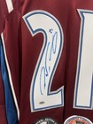 Colorado Avalanch Autographed/Signed Peter Forsberg Maroon Hockey Jersey Size XL — photo 4