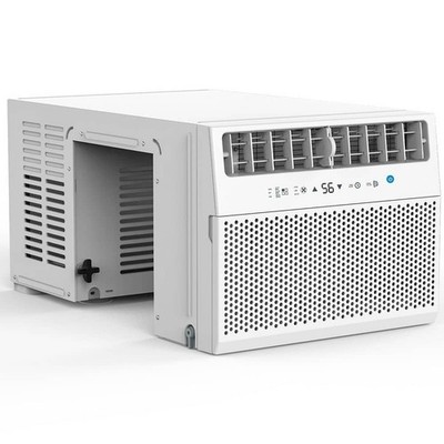 COWSAR 12,000 BTU Window Air Conditioner 115V Cools 550 sq. ft. Remote White
