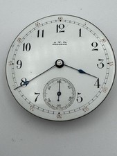 Vintage Waltham 18s 15J Model 1883 Pocket Watch Movement For Parts Or Repair